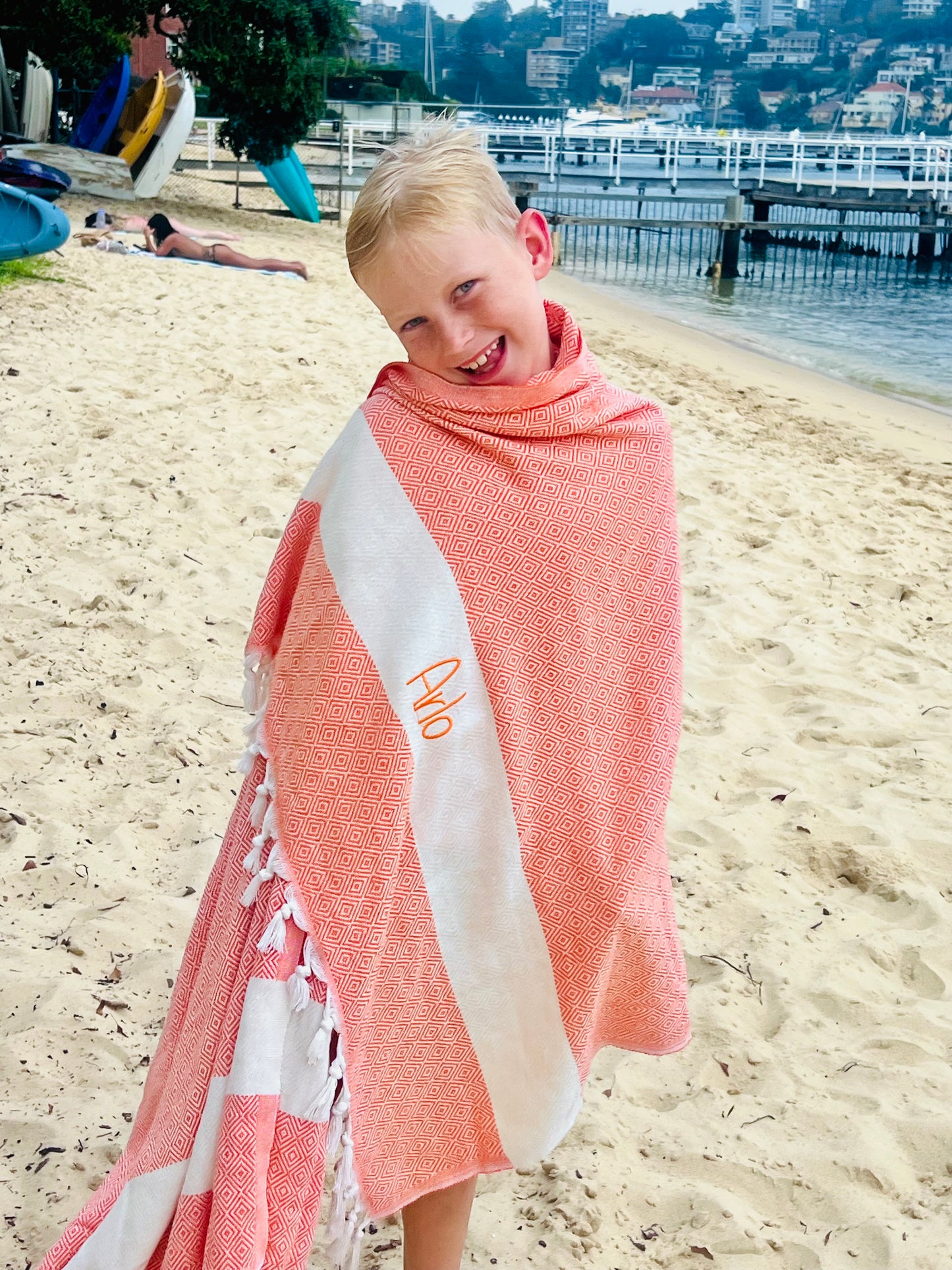 Orange Turkish Towel