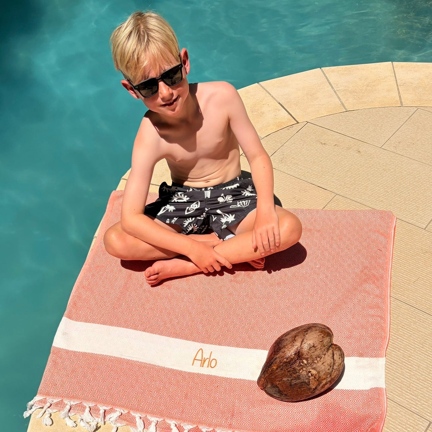 Orange Turkish Towel