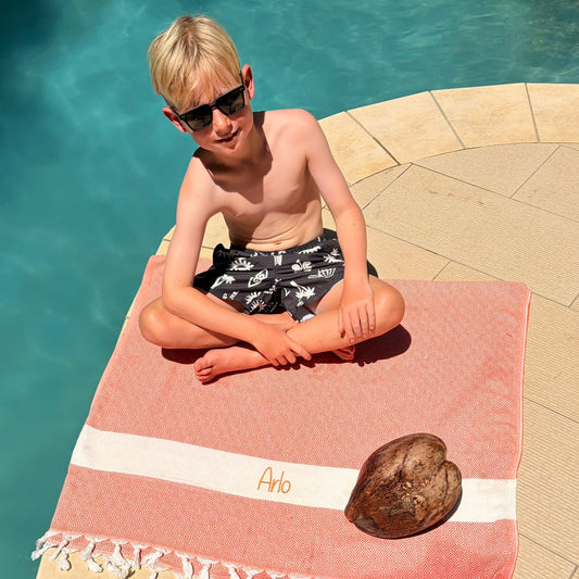 Orange Turkish Towel