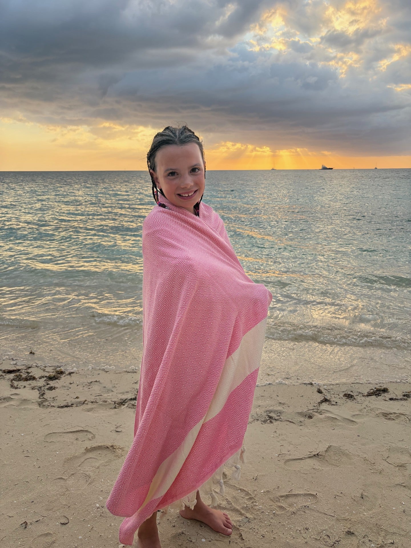 Pink Turkish Towel
