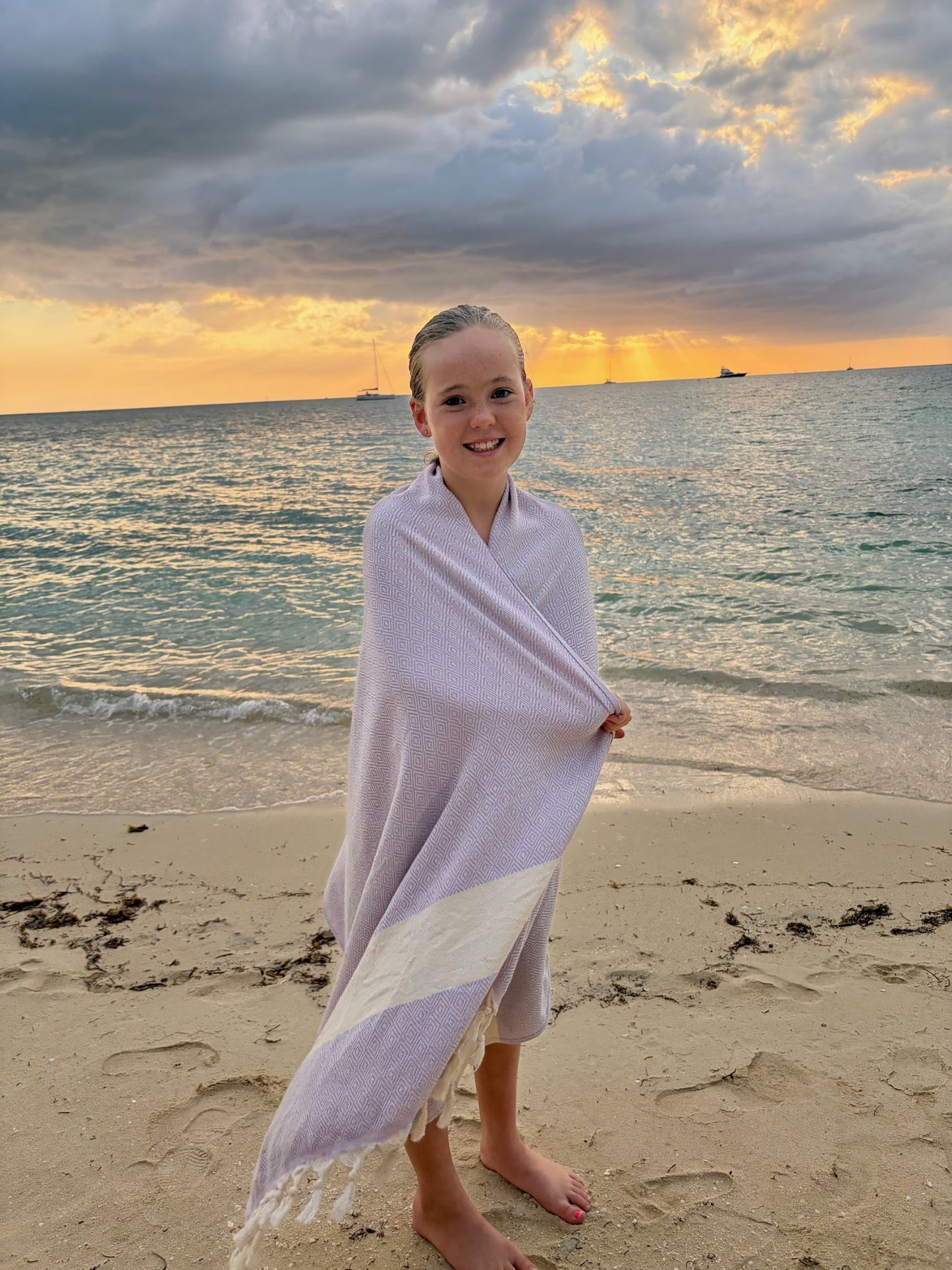 Purple Turkish Towel